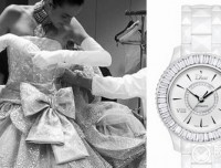 为手表披上高级订制的衣裳——Dior VIII系列白色腕表
