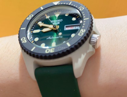 喜添腕表，男友送的七夕禮物--SRPG73k1，定格這個時刻吧