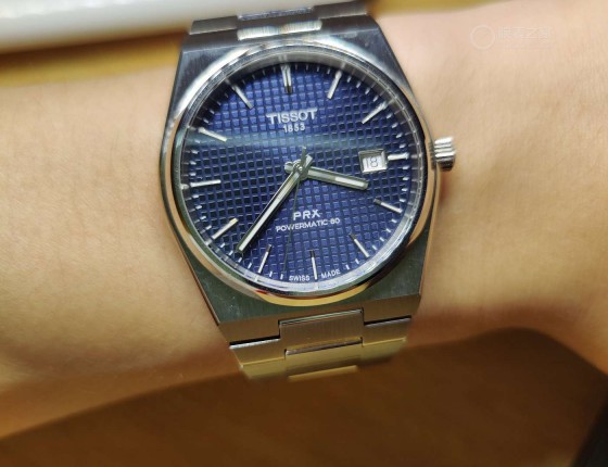 藍盤PRX來啦！人生第一只瑞士腕表！