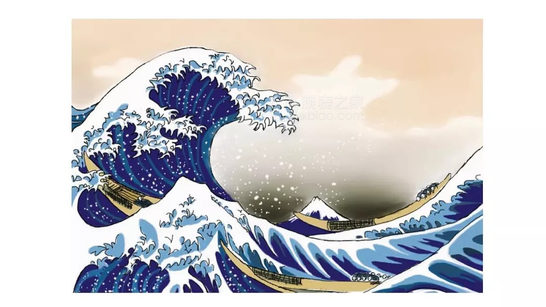 源自《神奈川冲浪里》的艺术杰作 ._手表选购