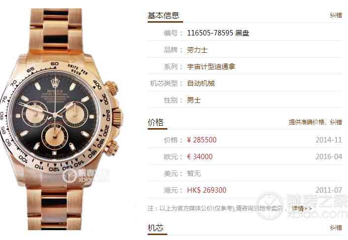 深圳转让 几乎全新劳力士116505-78595 黑盘,保卡盒子