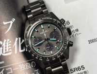 新表速递｜精工「夜视」系列石英黑熊猫SSC917