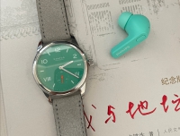 绿色警告，全网第一块＃表盘中的五彩缤纷＃