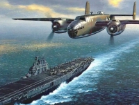 為B-25轟炸機模型入手波爾杜立特突擊隊特別款