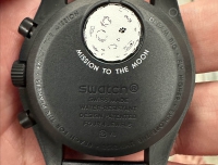 全網首發黑色歐米茄超霸史努比聯名Swatch