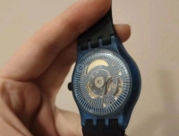 Swatch 机械表 SUTS401 一段蓝色的记忆