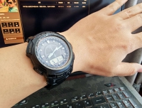 遲到11年的購表作業(yè)，卡西歐鈦登山PRW-5100YT-1D