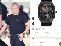 英伟达创始人黄仁勋戴千万豪表，曾扬言:不戴表！