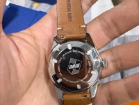 Oris 65周年复刻 青铜圈绿盘胶带作业贴