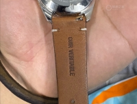 Oris 65周年复刻 青铜圈绿盘胶带作业贴