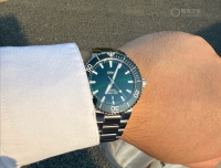 【作业+认证】小乎哉？不小也——Oris Aquis绿盘41.5通勤上手体验