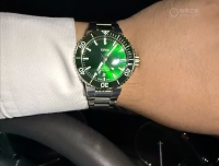 【作业+认证】小乎哉？不小也——Oris Aquis绿盘41.5通勤上手体验