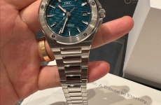 万国工程师IW328903购表作业：深海蓝的理性浪漫