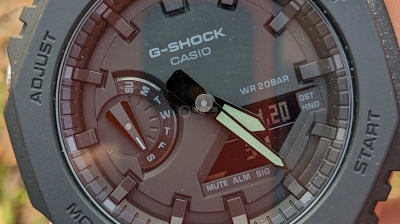 我也来晒晒我的CasiOak G-Shock GA-2<em>1</em>00-<em>1</em>A<em>1</em>