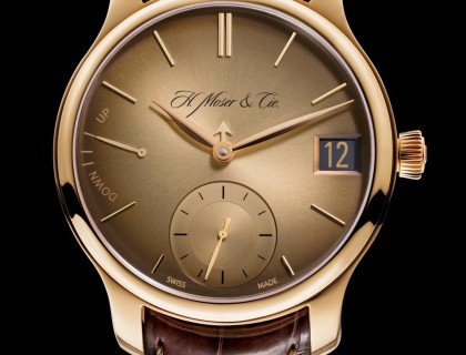 特别的烟熏盘：Perpetual Calendar Golden Edition 纯金版gold fume盘面