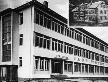 RADO瑞士雷达表大楼与他们三兄弟早期的工作室