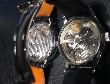 IWC的背透，特别是葡7是我第一次看背透，当时真的觉得手表的结构怎么能如此的美丽。现在看来，也真的是漂亮。