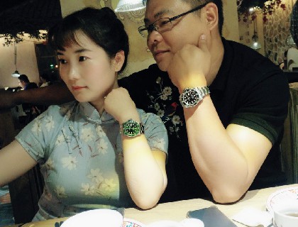 把媳妇培养成了劳迷 入手劳力士水鬼对表