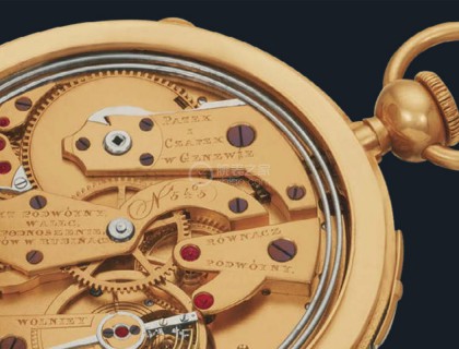 短短六年留存下的手表为数不多，这块编号为545号的腕表展示了对复杂、细节和精确的专注. 期间在册的一共生产了1120块怀表。