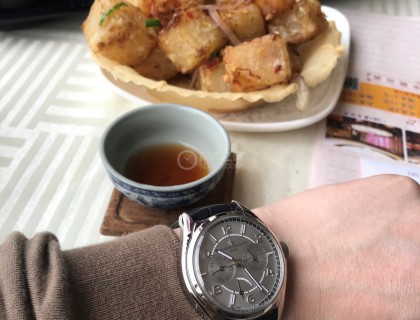 喝早茶时闲来无事拍的