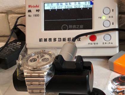 日差1秒，B01机芯很给力～