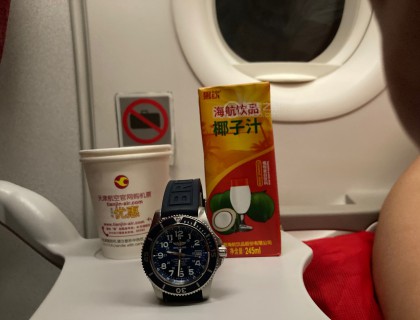 在三万英尺的距离
