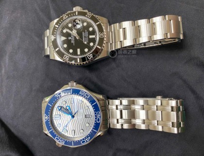 收藏中唯二潛水錶，也算是目前主流淺水腕錶。