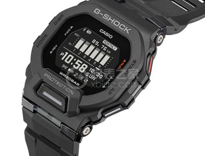 G-Shock系列终于加入了运动功能和MIP显示屏