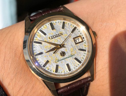 西铁城金箔The Citizen AQ4042-01P