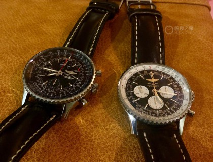 左边限量1884 右边限量DC3航计  表径46 金针金日历