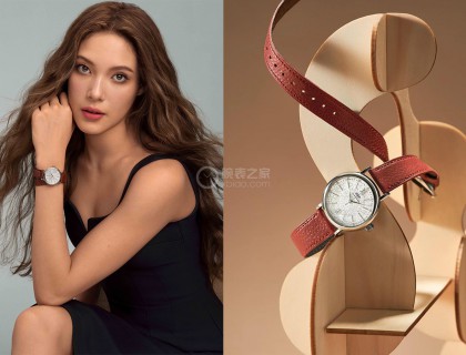 谷爱凌佩戴IWC万国表柏涛菲诺自动腕表34“COMME MOI”特别版（IW357410）