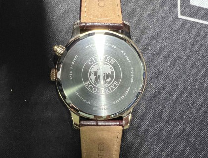 背部抛光不锈钢，CITIZEN，ECO-DRIVE