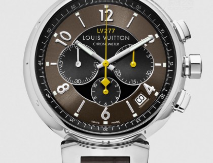 2003 
Tambour LV277計時腕表 
自動計時腕表配備通過瑞士天文臺COSC認證的LV277機芯。