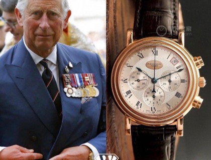 ▲新任英國國王查爾斯三世擁有許多名表，其中他最愛的是一款帕瑪強尼的Toric計時碼表。