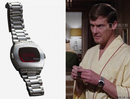 电影《007生死关头》中邦德佩戴的就是Pulsar P2腕表
