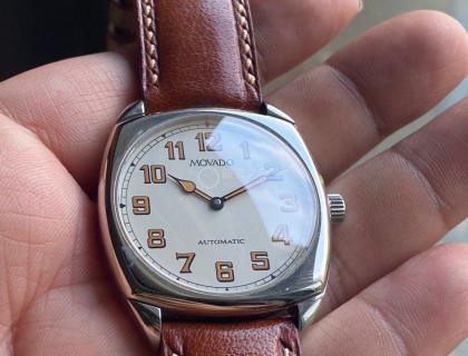 非常少见的一枚古典摩凡陀MOVADO