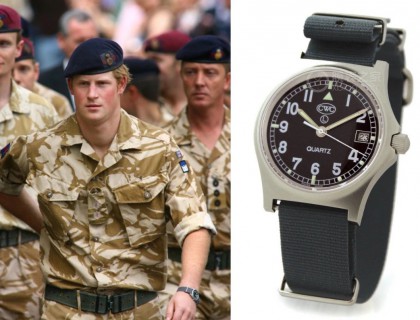 哈里王子佩戴公發的g10腕表