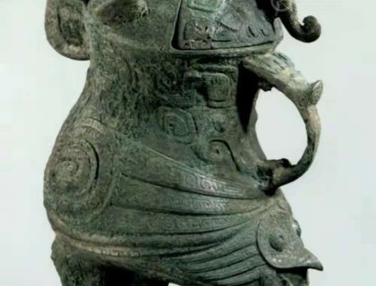 1976年出土的婦好鸮尊，河南博物院鎮館之寶。