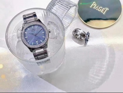 分享#與時間做朋友#伯爵 Piaget Polo女士冰藍款