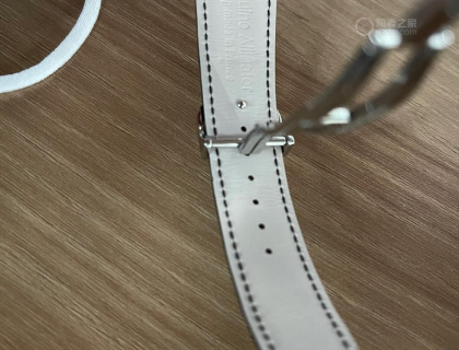 一月底的表带上变成了BH字样