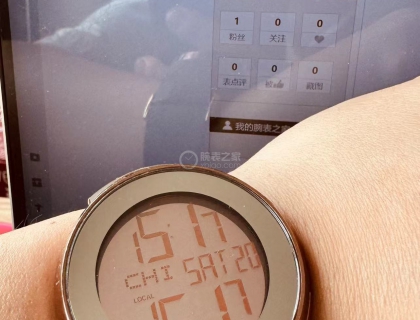 有时候一块手表，就可以定义意义，i-gucci系列YA114209