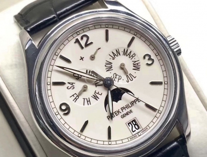 百达翡丽复杂功能时计系列（Annual Calendar Compicated Watch）Ref. 5146G-001