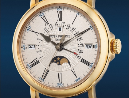Ref.5159J，18K黄金版本，图片自@PHILLIPS