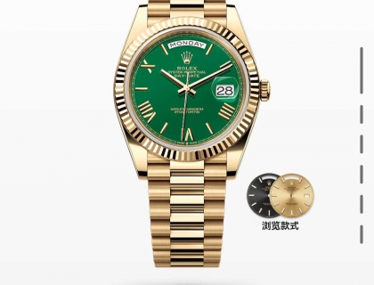 绿盘都是罗马刻度，会不会黑色的钻石刻度会更闪！