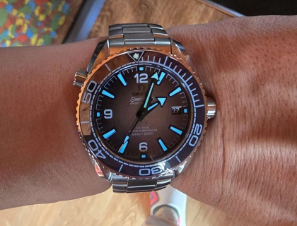 Summer blue别样的美  欧米茄海马海洋宇宙600入手