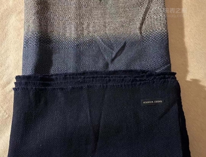 海瑞温斯顿限量带编号手工制作纯羊绒惭变色大围巾