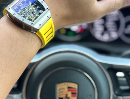 现在买这种表全靠运  喜提Richard Mille RM030 Ti