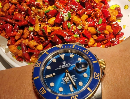 美食腕表皆不可辜负  劳力士潜航者日历型