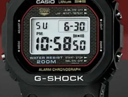 DW-5000C资料图，其实DW-5000R在显示效果上复刻得并不尽善尽美