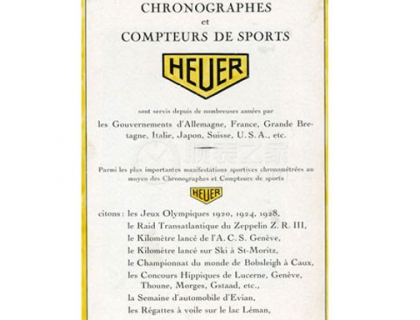 Heuer Mikrograph  - 1916